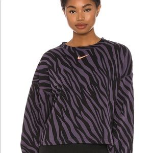 NIKE ICON CLASH PRINTED SWEATSHIRT SZ L NWT